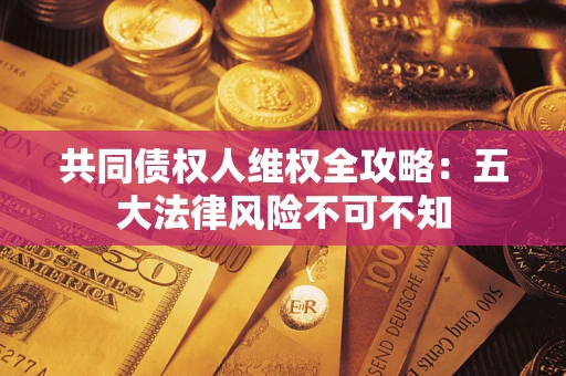 武汉共同债权人维权全攻略：五大法律风险不可不知