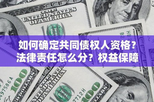 武汉如何确定共同债权人资格？法律责任怎么分？权益保障技巧揭秘！