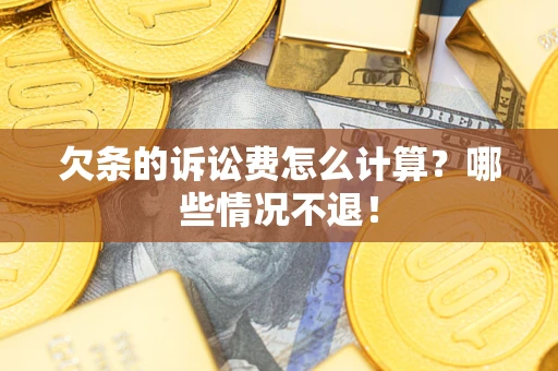 武汉欠条的诉讼费怎么计算?哪些情况不退! 武汉欠条的诉讼费怎么计算?哪些情况不退!