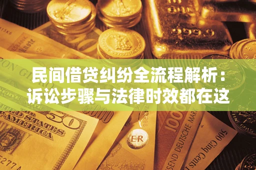 武汉民间借贷纠纷全流程解析：诉讼步骤与法律时效都在这儿了