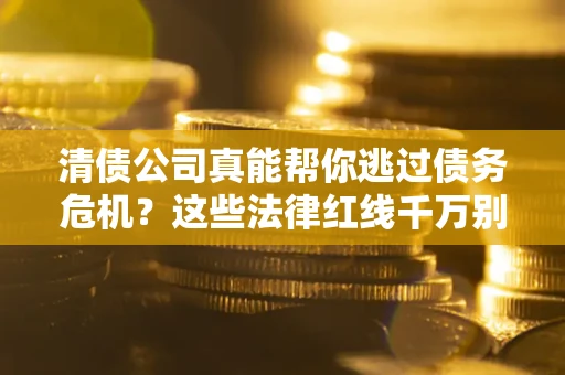武汉清债公司真能帮你逃过债务危机？这些法律红线千万别踩