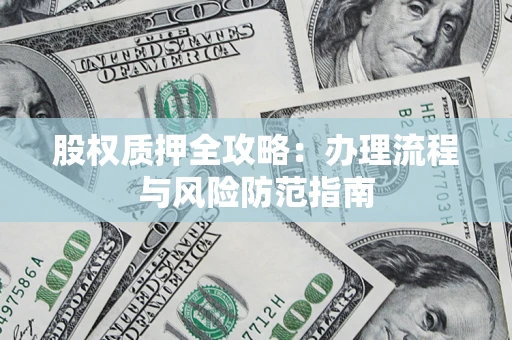 武汉股权质押全攻略：办理流程与风险防范指南