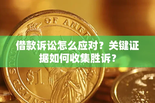 武汉借款诉讼怎么应对？关键证据如何收集胜诉？
